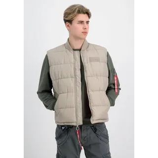 Alpha Industries Puffer Lw Weste - Vintage Sand - S