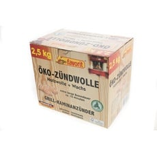 Bild von Öko-Zündwolle Holzwolle + Wachs 2,5 kg