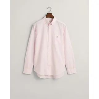 GANT Reg Stripe Langarmhemd Light Pink L
