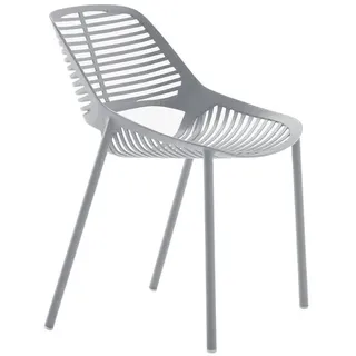 Stuhl Niwa Fast grau, Designer Robby & Francesca Cantarutti, 78x51x51 cm