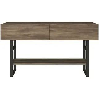 [en.casa] Konsolentisch Lappeenranta , Holzwerkstoff , 139x76x43 cm , Wohnzimmer, Wohnzimmertische, Konsolentische