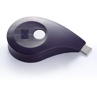 Prym 282701 Rollmaßband Ergonomics 60 inch, Pflaumenblau, Weiß