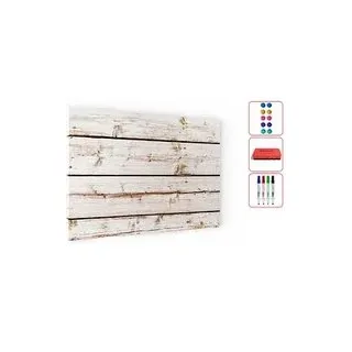 ALLboards Magnettafel 90,0 x 60,0 cm Helles Holz