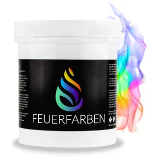 Feuerfarben Pulver für buntes Feuer 250 Gramm für Feuerstellen, Kamin, Ofen, Lagerfeuer oder für Outdoor-Events. Mach Dein Feuer bunt! Feuer Farbe ausprobieren und genießen.