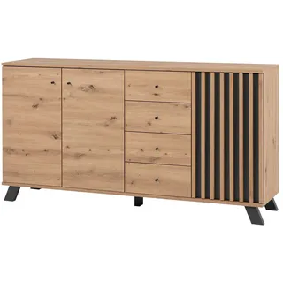 Finori Sideboard Medan Holzoptik Artisan-Eiche