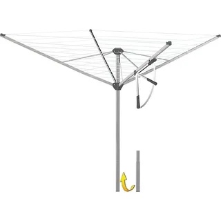 Juwel Novastar 500 Compact 4-5 Wäschen, 50 mm, Alurohr 50mm Wäschetrockner) - Silber