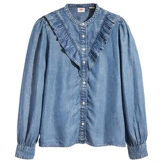 LEVIS Damen Woven Tops ATR HOOPWEAR TEE, In Patches 2, M EU