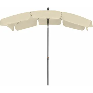 Tropico Mittelstockschirm natur 210cm Terrassenschirm UPF50+ Sonnenschirm Schutz