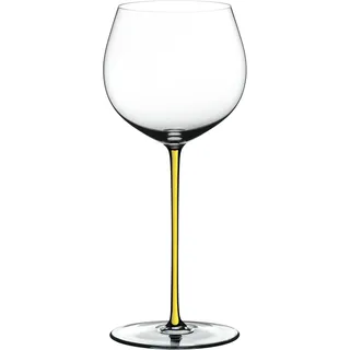 RIEDEL 4900/97Y FATTO A MANO Oaked Chardonnay Weinglas - Stiel GELB - Gelb
