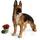 Schäferhund 114 Braun/Schwarz