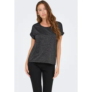 Only Onlmoster Glitter S/S Top Noos JRS",