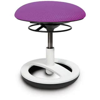 Topstar Kindersitzhocker Sitness Bobby Alu weiß lackiert lila