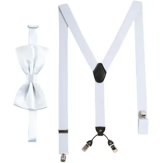 MASSI MORINO "Massi Morino Hosenträger-Set", 2 Stk. mit Fliege,