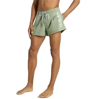 Adidas Logo Stretchy Knit 3 ́ ́ Badeshorts - Tent Green / White - XL
