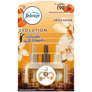 Febreze 3Volution Vanille Duftstecker Nachfüller 20ml, Nachfüller, Raumduft Und Lufterfrischer