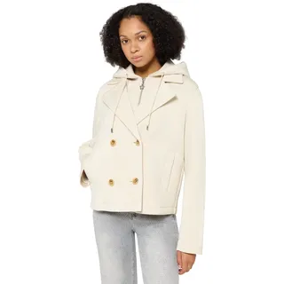 Cartoon Kapuzennickijacke »Kapuzenjacke mit abnehmbarer Kapuze«, beige,