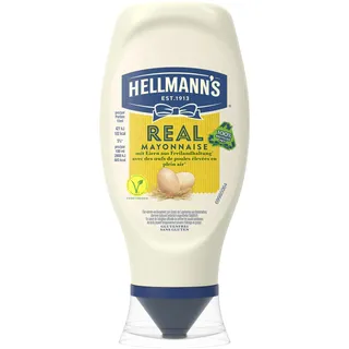 Hellmann's Real Mayonnaise (mit Rapsöl, ideal als Pommes und Burger Sauce und für Salat Dressings) (430ml)