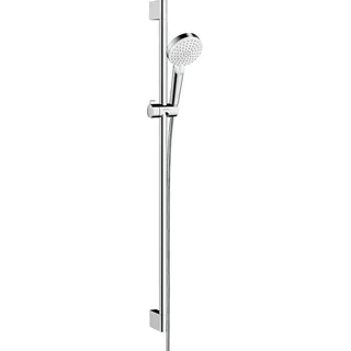 Hansgrohe Crometta Duschset 100 Vario mit Duschstange 90 cm Silber 26536400
