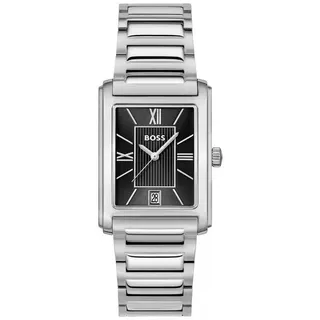 Boss »PRINCIPLE DRESS« Armbanduhr, Damenuhr, Herrenuhr, Edelstahlarmband, analog, Tag