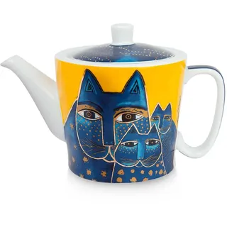 Egan Laurel Burch Teekanne Porzellan elfenbeinfarben Small Elfenbein PLB81/B