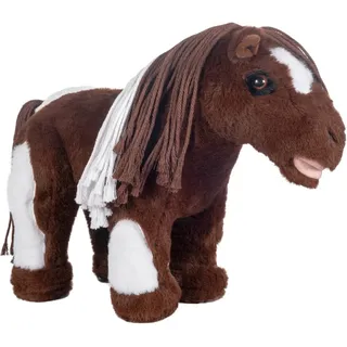 HKM Cuddle Pony Pinto, Braun/Weiß,