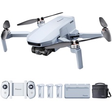 Potensic ATOM SE GPS Drohne mit 4K EIS Kamera, 93 Min. Flugzeit, unter 249g, 4KM FPV Übertragung, mit Schnellladestation, Max.16m/s, Follow-Me/Rückkehr, RC Quadrocopter für Anfänger Erwachsene