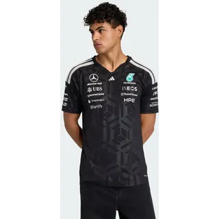 adidas Men's Mercedes - AMG Petronas Formula 1 Team Driver Jersey, Black, XL