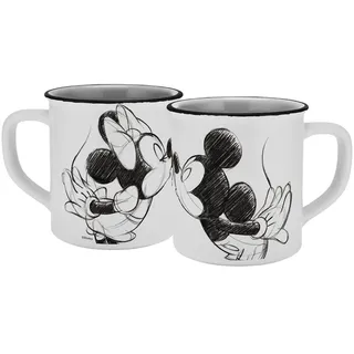 Geda Labels Tasse 0,4 l Silbergrau