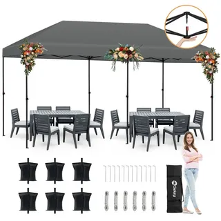 Sekey Faltpavillon 3 x 6 m Grau