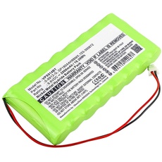 subtel® 0-9912-G Ersatz Akku für Visonic Powermax Pro Ersatzakku, Batterie 2000mAh, Sicherheitskamera/Alarm System