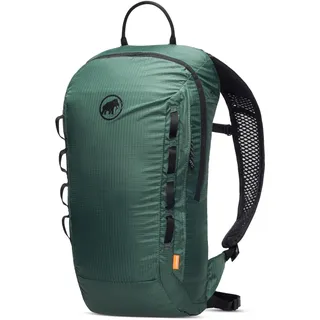 Mammut Neon Light | Kleiner Outdoor Rucksack, Wanderrucksack für Damen und Herren, Leichter Sportrucksack, Zum Trekking und Klettern, Trinksystem-Kompatibel, Wasserabweisend | Dark Jade, 12 Liter