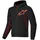 Hoodie Schwarz/Rot S