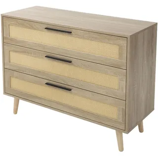 ML-Design Sideboard 100 x 77 x 40 cm Beige