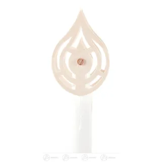 Zubehör Kerzenaufstecker Flammen, groß (10) BxHxT 4 cmx5 cmx2,5 cm NEU