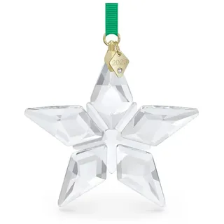 Swarovski Star Weihnachtsdekoration - Clear / Green - One Size