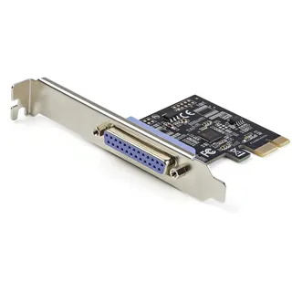 Startech 1-Port Parallel PCIe Karte, Scanner und Plotter (PEX1P2)