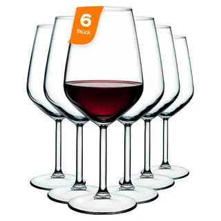 Pasabahce Allegra Longdrinkgläser Set, 490 ml, 6er Set - Transparent