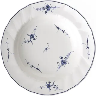 Villeroy & Boch Suppenteller Vieux Luxembourg 23 cm blau/weiß