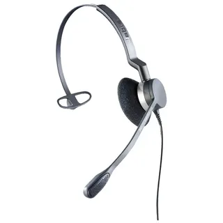 Agfeo Headset 2300 - On-Ear - kabelgebunden - Silber