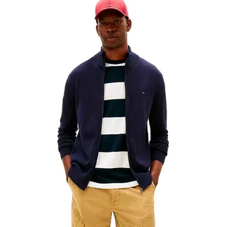 Tommy Hilfiger Essential Strickjacke - Desert Sky - L