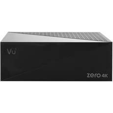 Vu+ Zero 4K (4 GB, DVB-C/T2, CI-Schacht), TV Receiver, Schwarz