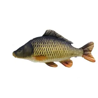 Kuscheltier Fisch Plüschtier Karpfen Kissen Antiallergisches Material Neu 64 cm