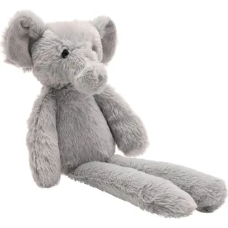 Nelly Der Plüsch Langbeinige Graue Elefant 35 cm WD1755 (One Size) (Light Grey) - Grau