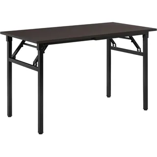 neu.haus Schreibtisch Alta Dunkelbraun / Schwarz