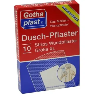 Gothaplast Duschpflaster XL 7 cm x 4,8 cm 10 St.