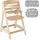 Treppenhochstuhl Sit Up III, mitwachsend bis Jugendstuhl, natur, Sitzverkleinerer Litte Stars, 1.0 Count