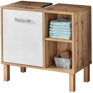Schildmeyer Waschbeckenunterschrank Malina 65,3 x 63,3 x 33,1 cm Beige