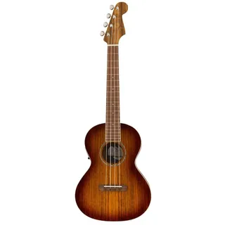 Fender Rincon Tenor Ukulele, Aged Cognac Burst