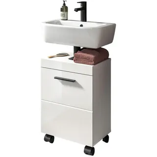 inn.furn Waschbeckenunterschrank Talerno 40 x 58 cm Weiß