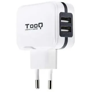 TooQ Wand-Ladegerät TQWC-1S02WT/ 2xUSB/ 17W - Weiß